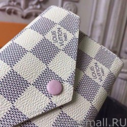 Inspired Victorine Wallet Damier Azur N64022