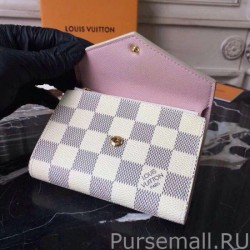 Inspired Victorine Wallet Damier Azur N64022