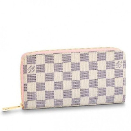 Inspired Zippy Wallet Damier Azur Canvas N63503