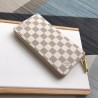 Inspired Zippy Wallet Damier Azur Canvas N63503