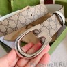 Wholesale GG Marmont reversible belt 655566 Brown