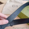 1:1 Mirror GG Marmont thin 3cm belt 414516 Black