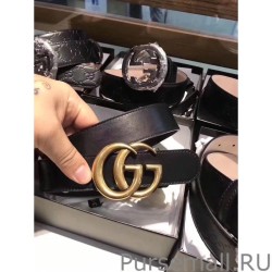 High Gucci Leather Belts With Double G Buckle 397660 AP00N 1000