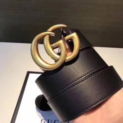High Gucci Leather Belts With Double G Buckle 397660 AP00N 1000