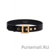 Inspired Christian Dior Women Diorquake Calfskin Belt Black