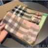 Replica Burberry Classic check Cashmere Shawl 70 x 220