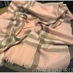 Replica Burberry Classic check Cashmere Shawl 70 x 220