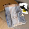 High Quality Burberry classic horse embroidery check cashmere scarf 100 x 200