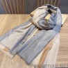 Replica Burberry classic horse embroidery check cashmere scarf 100 x 200