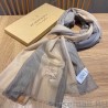 Replica Burberry classic horse embroidery check cashmere scarf 100 x 200