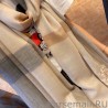 Replica Burberry classic horse embroidery check cashmere scarf 100 x 200