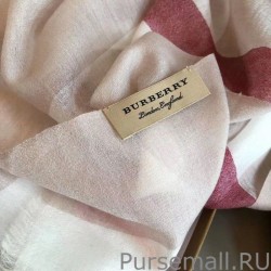 Luxury Burberry classic horse embroidery check cashmere scarf 100 x 200