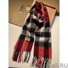 1:1 Mirror Burberry Classic Medium Check Cashmere Shawl 40 x 180