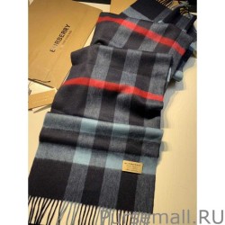 Copy Burberry Classic Medium Check Cashmere Shawl 40 x 180