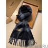 Copy Burberry Classic Medium Check Cashmere Shawl 40 x 180