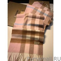 Wholesale Burberry Classic Medium Check Cashmere Shawl 40 x 180