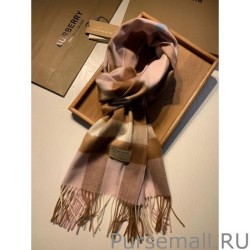 Wholesale Burberry Classic Medium Check Cashmere Shawl 40 x 180