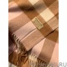 Wholesale Burberry Classic Medium Check Cashmere Shawl 40 x 180