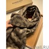 High Burberry Double-sided Cashmere Wool Shawl 30 x 180