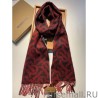 Perfect Burberry Double-sided Cashmere Wool Shawl 30 x 180