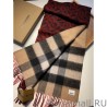 Perfect Burberry Double-sided Cashmere Wool Shawl 30 x 180