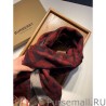 Perfect Burberry Double-sided Cashmere Wool Shawl 30 x 180