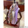 Fashion Burberry Vintage Check Cashmere Silk Shawl 70 x 220