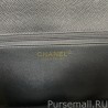 High Quality Large Crossbody Bag Grained Calfskin AS2358 Black