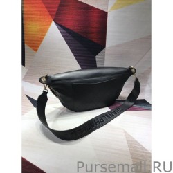 Inspired Large Diagonal Cross Waist Bag AS0550 Black