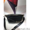 Inspired Large Diagonal Cross Waist Bag AS0550 Black