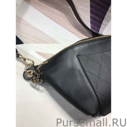 Inspired Large Diagonal Cross Waist Bag AS0550 Black