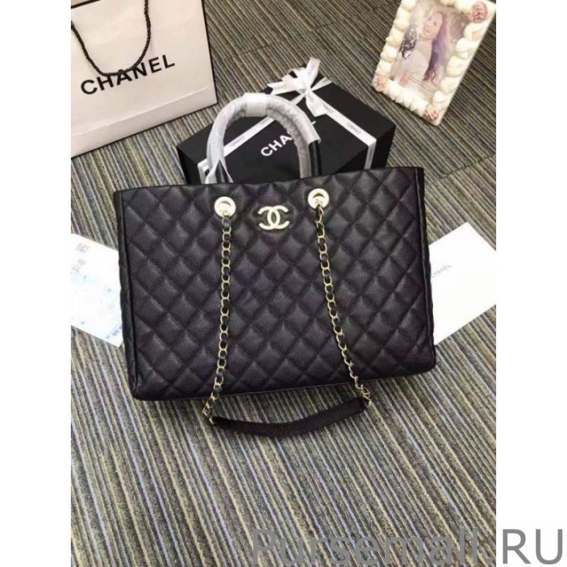 Replicas Large Shopping Bag A93525 Black