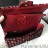 Copy Limited Edition Flap Bag Claret