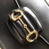 Luxury 1955 Horsebit Small Shoulder Bag 602204 Black