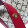 Perfect 1955 Horsebit Small Shoulder Bag 602204 Red