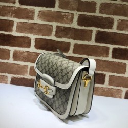 Top Quality 1955 Horsebit Small Shoulder Bag 602204 White