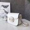 Replicas 1955 Horsebit Small Shoulder Bag 602204 White