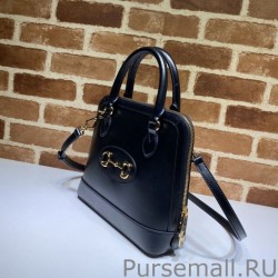 Replicas 1955 Horsebit Small Top Handle Bag 621220 Black