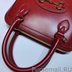 Replica 1955 Horsebit Small Top Handle Bag 621220 Red