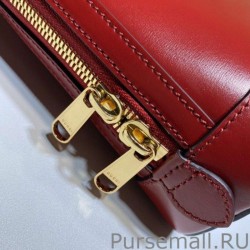 Replica 1955 Horsebit Small Top Handle Bag 621220 Red