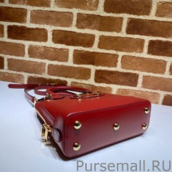 Replica 1955 Horsebit Small Top Handle Bag 621220 Red