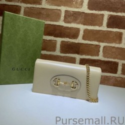 Designer Horsebit 1955 chain wallet 621892 Beige