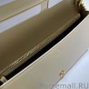 Designer Horsebit 1955 chain wallet 621892 Beige