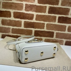 UK Horsebit 1955 Mini Top Handle Bag 640716 Beige