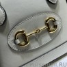 UK Horsebit 1955 Mini Top Handle Bag 640716 Beige