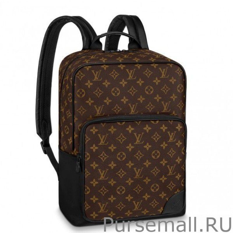 Designer Dean Backpack Monogram Macassar M45335