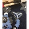 Replicas Prada Robot Leather Wallet 1TL290 Blue