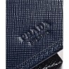 High Prada Wallet 2M0836 Dark Blue