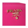 Luxury Prada Zippy Wallet 1ML506 Peachblow