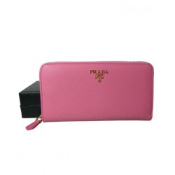 Luxury Prada Zippy Wallet 1ML506 Pink
